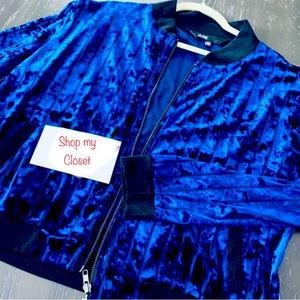 LuLaRoe Large Elegant line Bomber. Excellent shape. Beautiful!